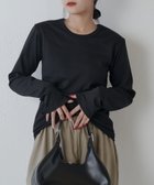 【パルグループ/PAL GROUP】の【Lui s】ショルダーパットロンT 人気、トレンドファッション・服の通販 founy(ファニー) ファッション Fashion レディースファッション Fashion for Women トップス・カットソー Cut & Sew Tops ロングTシャツ・Tシャツ Longline T-Shirts & Tees 2025年 2025 2025-2026秋冬・A/W Autumn/Winter 2025–26 AW25–26 なめらか Smooth, Silky Texture コレクション Collection, Seasonal Line シンプル Simple, Minimal スラックス Slacks, Dress Pants デニム Denim, Jeans Material フィット Fit, Slim Fit ボトム Bottoms, Lower Wear ワイド Wide, Wide Fit thumbnail ブラック|ID: prp329100004753504 ipo3291000000034382598