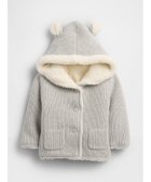 【ギャップ/GAP / KIDS】の裏ボア くまさんカーディガン (ベビー) 人気、トレンドファッション・服の通販 founy(ファニー) ファッション Fashion キッズファッション Fashion for Kids カーディガン Cardigan, Knitwear パッチ Patch, Appliqué フロント Front, Front Design ベビー Baby, Babywear ポケット Pocket, Pocket Detail ライニング Inner Lining, Inner Fabric, Lined thumbnail BC03 LIGHT HEATHER GREY|ID: prp329100004753542 ipo3291000000034637632