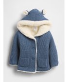 【ギャップ/GAP / KIDS】の裏ボア くまさんカーディガン (ベビー) 人気、トレンドファッション・服の通販 founy(ファニー) ファッション Fashion キッズファッション Fashion for Kids カーディガン Cardigan, Knitwear パッチ Patch, Appliqué フロント Front, Front Design ベビー Baby, Babywear ポケット Pocket, Pocket Detail ライニング Inner Lining, Inner Fabric, Lined thumbnail BLUE_HEATHER|ID: prp329100004753542 ipo3291000000034637633