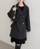 【ナチュラルクチュール/natural couture】のako スタンドカラーミドル丈コート 人気、トレンドファッション・服の通販 founy(ファニー) ファッション Fashion レディースファッション Fashion for Women アウター Coat / Outerwear Collection コート・ロングコート・ピーコート Long Coats, Peacoats & More スウェット / スエット Sweatshirt, Sweatwear スタンド Stand Collar, Upright Stand タートル Turtleneck, Turtle Collar デニム Denim, Jeans Material ボトム Bottoms, Lower Wear ミドル Middle Length, Mid Height ワイド Wide, Wide Fit 再入荷 Restock / Back in Stock 2025年 2025 2025-2026秋冬・A/W Autumn/Winter 2025–26 AW25–26 thumbnail チャコールグレー|ID: prp329100004753569 ipo3291000000034903028