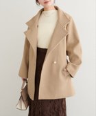 【ナチュラルクチュール/natural couture】のako スタンドカラーミドル丈コート 人気、トレンドファッション・服の通販 founy(ファニー) ファッション Fashion レディースファッション Fashion for Women アウター Coat / Outerwear Collection コート・ロングコート・ピーコート Long Coats, Peacoats & More スウェット / スエット Sweatshirt, Sweatwear スタンド Stand Collar, Upright Stand タートル Turtleneck, Turtle Collar デニム Denim, Jeans Material ボトム Bottoms, Lower Wear ミドル Middle Length, Mid Height ワイド Wide, Wide Fit 再入荷 Restock / Back in Stock 2025年 2025 2025-2026秋冬・A/W Autumn/Winter 2025–26 AW25–26 thumbnail ベージュ|ID: prp329100004753569 ipo3291000000034903031