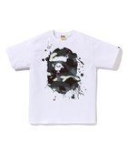 【ア ベイシング エイプ/A BATHING APE】のCITY CAMO PAINTING APE HEAD TEE 人気、トレンドファッション・服の通販 founy(ファニー) ファッション Fashion レディースファッション Fashion for Women インナー Innerwear ショート Short, Short Length スリーブ Sleeve, Long Sleeve / Short Sleeve フロント Front, Front Design プリント Print, Printed Pattern thumbnail WHITE|ID: prp329100004753581 ipo3291000000035230846