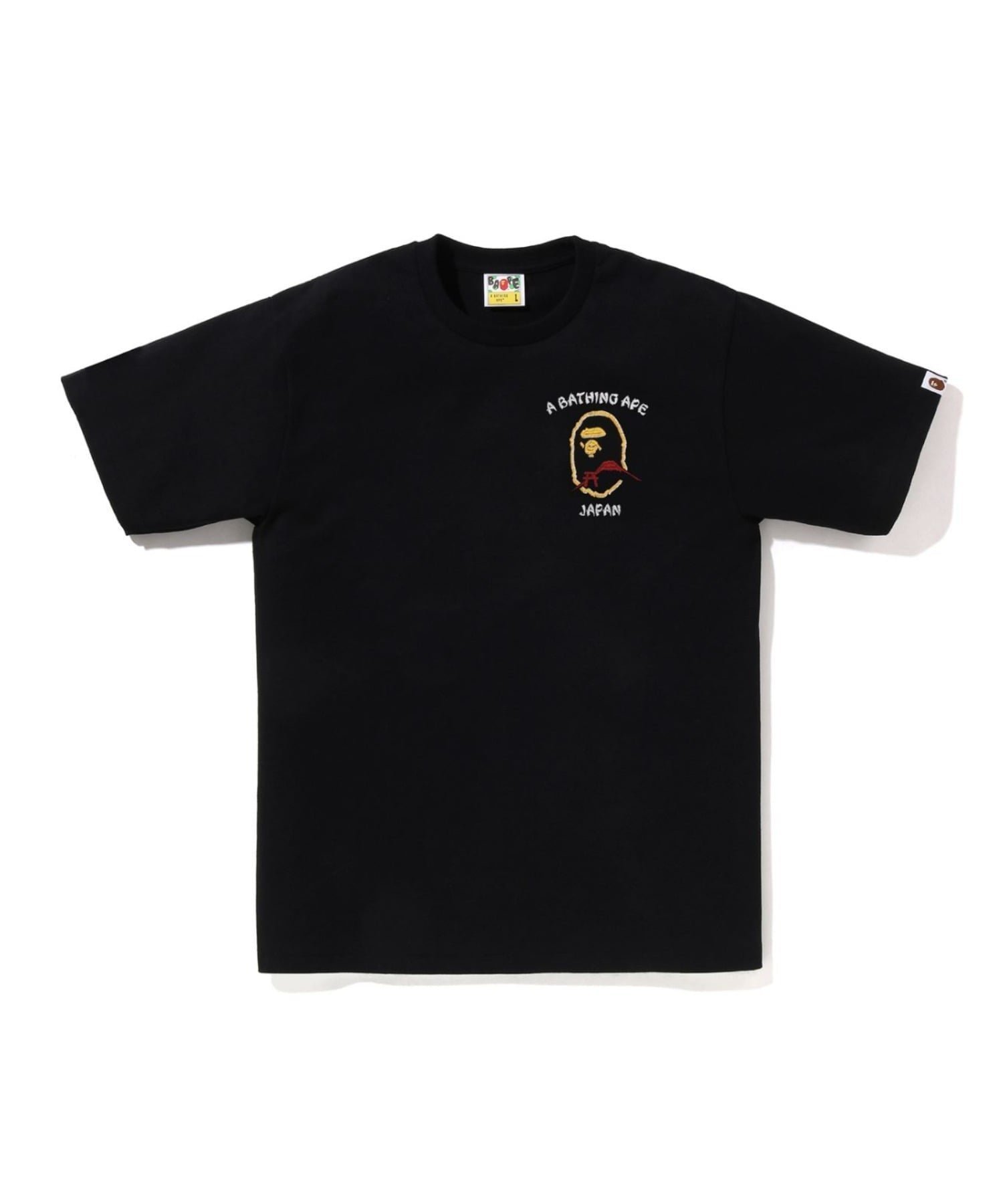 【ア ベイシング エイプ/A BATHING APE】のJAPAN AUTUMN SOUVENIR TEE インテリア・キッズ・メンズ・レディースファッション・服の通販 founy(ファニー) 　ファッション　Fashion　レディースファッション　Fashion for Women　インナー　Innerwear　グラフィック　Graphic, Graphic Design　ショート　Short, Short Length　スリーブ　Sleeve, Long Sleeve / Short Sleeve　プリント　Print, Printed Pattern　モチーフ　Motif, Design Theme　秋　Autumn　BLACK|ID: prp329100004753597 ipo3291000000034978987