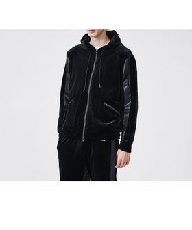 【5351プール オム/5351POUR LES HOMMES / MEN】の【LEON別注/セットアップ対応】ベルベット ジップ フーディー 人気、トレンドファッション・服の通販 founy(ファニー) ファッション Fashion メンズファッション Fashion for Men セットアップ Matching Sets おすすめ Recommended / Our Picks ジップ Zip, Zipper ストレッチ Stretch, Stretchy Fabric スポーティ Sporty, Casual Athletic スリーブ Sleeve, Long Sleeve / Short Sleeve セットアップ Set-Up, Coordinated Outfit ベルベット Velvet, Velvety ベロア Velour, Soft Velvet 別注 Limited Edition, Custom Order |ID:prp329100004753620