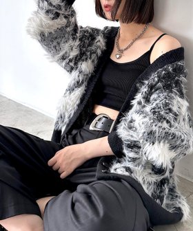 【ページボーイ/PAGEBOY】のランドスケープシャギーカーディガン 人気、トレンドファッション・服の通販 founy(ファニー) ファッション Fashion レディースファッション Fashion for Women トップス・カットソー Cut & Sew Tops カーディガン・羽織り Layered Style Cardigans ジャケット Jacket, Outerwear スウェット / スエット Sweatshirt, Sweatwear |ID:prp329100004753635