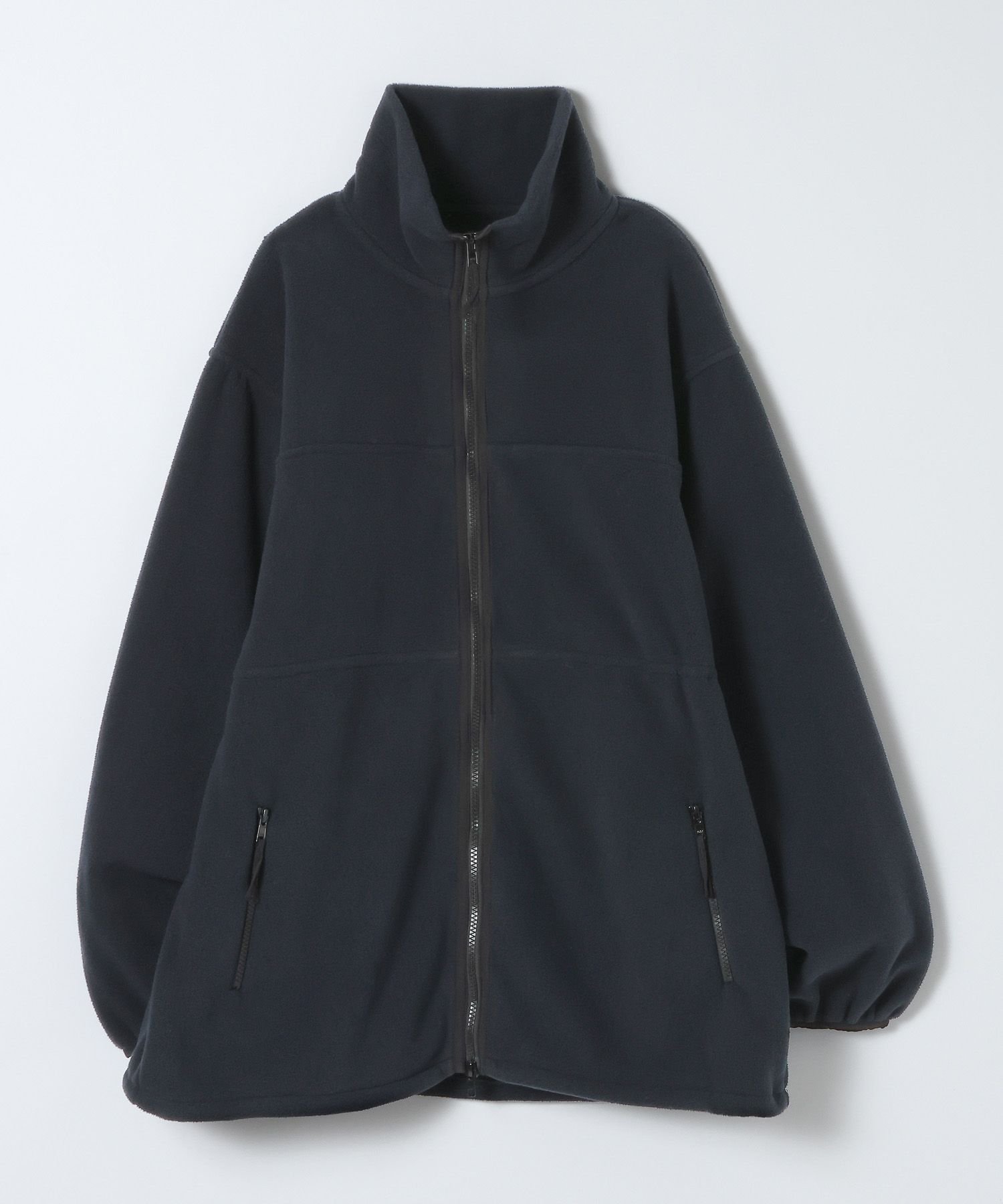 【ジーナシス/JEANASiS】のフリースZIPチュニック インテリア・キッズ・メンズ・レディースファッション・服の通販 founy(ファニー) 　ファッション　Fashion　レディースファッション　Fashion for Women　トップス・カットソー　Cut & Sew Tops　おすすめ　Recommended / Our Picks　チュニック　Tunic, Long Top　ドローコード　Drawcord, Drawstring Cord　フレア　Flare, Flared　ボトム　Bottoms, Lower Wear　ポケット　Pocket, Pocket Detail　今季　This Season, Current Season　A/W・秋冬　Autumn/Winter　羽織　Haori, Light Jacket　ネイビー|ID: prp329100004753693 ipo3291000000034504191