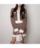 【リップサービス/LIP SERVICE】のLIP SERVICE/ラメフェザーバイカラーSET UP ブラウン|ID: prp329100004753726 ipo3291000000034384772