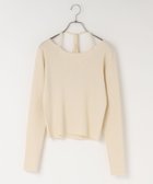 【ローリーズファーム/LOWRYS FARM】の【前後着用可能】スパンコールラメプルオーバーLS 人気、トレンドファッション・服の通販 founy(ファニー) ファッション Fashion レディースファッション Fashion for Women トップス・カットソー Cut & Sew Tops カジュアルプルオーバー・ニットトップス Pullovers & Knit Tops / Casual Pullovers コンパクト Compact, Small Size シンプル Simple, Minimal スクエア Square, Square Shape ストレッチ Stretch, Stretchy Fabric スパンコール Sequins, Sequin Embellishment トレンド Trend, Trending Now フェミニン Feminine, Girly thumbnail アイボリー08|ID: prp329100004753759 ipo3291000000034385005