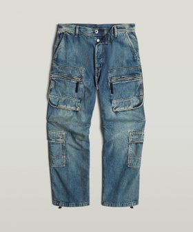 【ジースターロウ/G-STAR RAW / MEN】の【公式ショップ】MULTI POCKET CARGO PANTS RELAXED/マルチポケットワイドルーズデニムカーゴパンツ 人気、トレンドファッション・服の通販 founy(ファニー) ファッション Fashion メンズファッション Fashion for Men ボトムス Bottoms カーゴパンツ Cargo Pants, Utility Pants コイン Coin, Coin Design シンプル Simple, Minimal スタンダード Standard, Basic ツイル Twist, Twisted Detail デニム Denim, Jeans Material フラップ Flap, Flap Pocket ポケット Pocket, Pocket Detail リラックス Relax, Relaxed Fit ワイド Wide, Wide Fit |ID:prp329100004753778