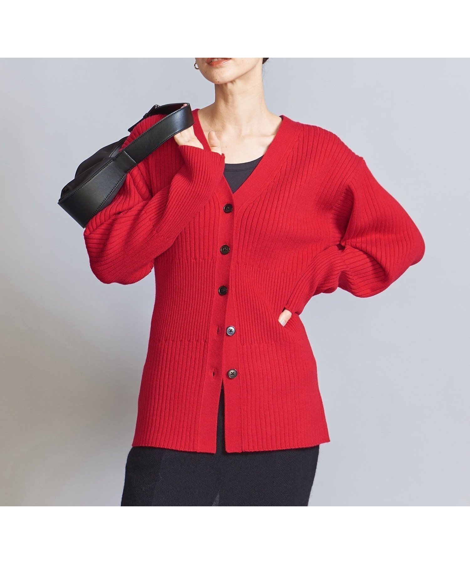 【ユナイテッドアローズ/UNITED ARROWS】のスリムウエスト Vネック カーディガン -ウォッシャブル- インテリア・キッズ・メンズ・レディースファッション・服の通販 founy(ファニー) ファッション Fashion レディースファッション Fashion for Women トップス・カットソー Cut & Sew Tops カーディガン・羽織り Layered Style Cardigans Vネックトップス V-Neck Tops / V-Cut Neckline Shirts ウォッシャブル Machine Washable カーディガン Cardigan, Knitwear コンパクト Compact, Small Size シェイプ Shape, Slim Fit ショーツ Shorts, Short Pants スリム Slim, Slim Fit トレンド Trend, Trending Now ボトム Bottoms, Lower Wear 羽織 Haori, Light Jacket ミニスカート Mini Skirt, Short Skirt レギンス Leggings, Stretch Pants アウトレット Outlet / Clearance RED|ID: prp329100004753792 ipo3291000000034703119