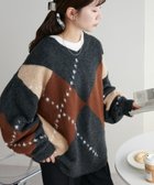 【ディスコート/Discoat】の【WEB限定】アーガイルVネックニット《ユニセックス》 人気、トレンドファッション・服の通販 founy(ファニー) ファッション Fashion レディースファッション Fashion for Women トップス・カットソー Cut & Sew Tops ニット Knit Tops & Sweaters Vネックトップス V-Neck Tops / V-Cut Neckline Shirts ベーシック Basic, Essential thumbnail チャコールグレー|ID: prp329100004753852 ipo3291000000034385578