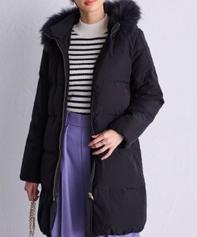 【ラナン/Ranan】のリアルファー付ダウンコート 人気、トレンドファッション・服の通販 founy(ファニー) ファッション Fashion レディースファッション Fashion for Women アウター Coat / Outerwear Collection コート・ロングコート・ピーコート Long Coats, Peacoats & More ダウンジャケット・軽量ダウン Warm & Lightweight Down Jackets エレガント 上品 Elegant ダウン Down, Puffer バランス Balance, Style Balance リアル Real, Realistic 定番 Standard, Basic Item |ID:prp329100004753853
