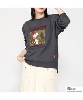【クリフメイヤー/KRIFF MAYER】のサガラ刺繍スヌーピー裏起毛スウェット 人気、トレンドファッション・服の通販 founy(ファニー) ファッション Fashion レディースファッション Fashion for Women トップス・カットソー Cut & Sew Tops レディースパーカー・カジュアルフーディー Casual Hoodies & Sweatshirts スウェット・クルーネックトップス Sweatshirts & Crewnecks / Relaxed Fit Sweat Tops キャラクター Character, Licensed Characters スウェット / スエット Sweatshirt, Sweatwear モコモコ Fuzzy, Fluffy |ID:prp329100004753883