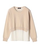 【シップス フォー ウィメン/SHIPS】のSHIPS Colors 手洗い可能 ヘムプリーツ ドッキング ニット 人気、トレンドファッション・服の通販 founy(ファニー) ファッション Fashion レディースファッション Fashion for Women トップス・カットソー Cut & Sew Tops ニット Knit Tops & Sweaters シンプル Simple, Minimal ドッキング Docking, Mixed Material プリーツ Pleats, Pleated ボトム Bottoms, Lower Wear メンズ Men's, Menswear アウトレット Outlet / Clearance エレガント 上品 Elegant ビジネス 仕事 通勤 Business / Work / Commuting 2025年 2025 2025春夏・S/S Spring/Summer 2025 SS25 thumbnail ベージュ|ID: prp329100004753885 ipo3291000000034385838