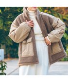 【ラコレ/LAKOLE】の異素材スタンドボアブルゾン 人気、トレンドファッション・服の通販 founy(ファニー) ファッション Fashion レディースファッション Fashion for Women アウター Coat / Outerwear Collection ブルゾンジャケット・スポーティアウター Blouson Jackets インナー Innerwear シンプル Simple, Minimal ジップ Zip, Zipper トレンド Trend, Trending Now ポケット Pocket, Pocket Detail ロング Long, Long-Length 軽量 Lightweight, Ultra Light 防寒 Cold Protection, Winter-Ready thumbnail ベージュ|ID: prp329100004753909 ipo3291000000034789529