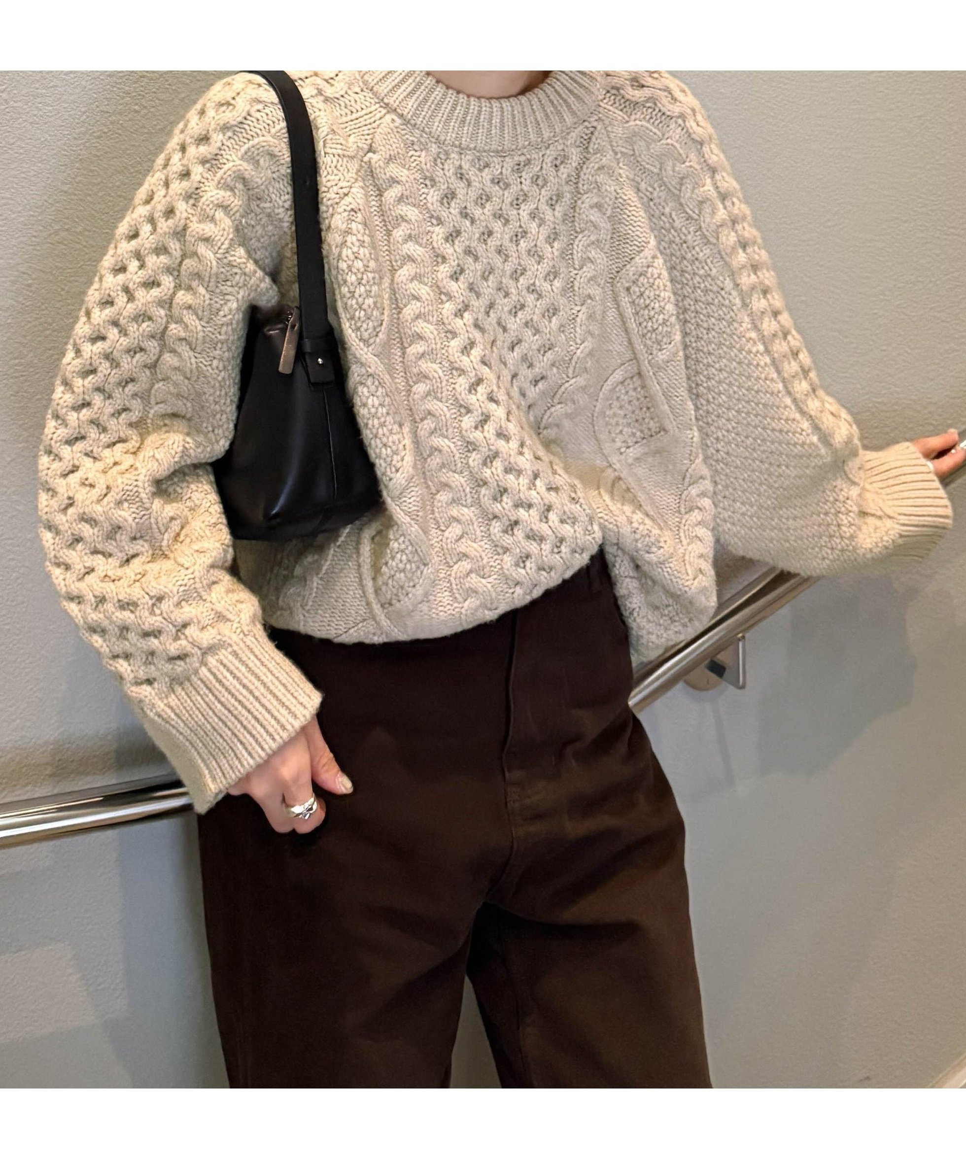 【セレクトモカ/SELECT MOCA】の累計販売数20,000枚突破!/ヴィンテージライクケーブルニット【bySON】 インテリア・キッズ・メンズ・レディースファッション・服の通販 founy(ファニー) ファッション Fashion レディースファッション Fashion for Women トップス・カットソー Cut & Sew Tops ニット Knit Tops & Sweaters ヴィンテージ Vintage Style カーゴパンツ Cargo Pants, Utility Pants シンプル Simple, Minimal スラックス Slacks, Dress Pants タイトスカート Pencil Skirt, Tight Skirt デニム Denim, Jeans Material ルーズ Loose, Oversized 冬 Winter / This Winter おすすめ Recommended / Our Picks アイボリー-01|ID: prp329100004753925 ipo3291000000034811587