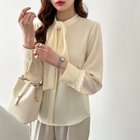 【ココモモ/COCOMOMO】のボウタイブラウス きれいめブラウス オフィスカジュアル ブラウス きれいめ アイボリー|ID: prp329100004753941 ipo3291000000034418821