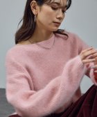 【サロン アダム エ ロペ/SALON adam et rope'】の【WEB限定】フォックスウールボリュームスリーブニット 人気、トレンドファッション・服の通販 founy(ファニー) ファッション Fashion レディースファッション Fashion for Women トップス・カットソー Cut & Sew Tops ニット Knit Tops & Sweaters ボリューム袖・フリルスリーブブラウス Voluminous & Ruffle Sleeves / Puffy Sleeve Tops カーディガン Cardigan, Knitwear サテン Satin, Glossy Fabric ストレート Straight, Straight Cut スリーブ Sleeve, Long Sleeve / Short Sleeve デニム Denim, Jeans Material トレンド Trend, Trending Now フェイス Face, Facial Design フォックス Fox, Fox Fur フォルム Silhouette, Form フロント Front, Front Design ポケット Pocket, Pocket Detail ミリタリー Military, Army Style リュクス Luxury, Elegant, High-End, Chic レース Lace, Lace Fabric A/W・秋冬 Autumn/Winter エレガント 上品 Elegant thumbnail ピンク(63)|ID: prp329100004753945 ipo3291000000034596700