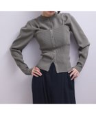 【アダム エ ロペ/ADAM ET ROPE'】の【WEB限定】キャミソールセットクロップドカーディガン チャコール(06)|ID: prp329100004753965 ipo3291000000034820965