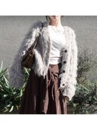 【フレイ アイディー/FRAY I.D】の2wayブラッシュシャギーカーディガン 人気、トレンドファッション・服の通販 founy(ファニー) ファッション Fashion レディースファッション Fashion for Women トップス・カットソー Cut & Sew Tops カーディガン・羽織り Layered Style Cardigans ウェーブ Wavy Pattern カーディガン Cardigan, Knitwear クロップド Cropped, Short Length スマート Smart, Elegant バランス Balance, Style Balance フェミニン Feminine, Girly フロント Front, Front Design ボトム Bottoms, Lower Wear ループ Loop, Loop Knit A/W・秋冬 Autumn/Winter thumbnail LBEG[035]|ID: prp329100004753973 ipo3291000000034927732