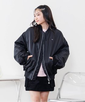 【エフオー オンラインストア/F.O.Online Store / KIDS】のBIG裏キルトMA1 人気、トレンドファッション・服の通販 founy(ファニー) ファッション Fashion キッズファッション Fashion for Kids キルト Quilt, Quilted Fabric ジャケット Jacket, Outerwear トレンド Trend, Trending Now ブルゾン Blouson, Bomber Jacket リアル Real, Realistic |ID:prp329100004754297