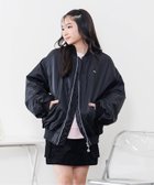 【エフオー オンラインストア/F.O.Online Store / KIDS】のBIG裏キルトMA1 人気、トレンドファッション・服の通販 founy(ファニー) ファッション Fashion キッズファッション Fashion for Kids キルト Quilt, Quilted Fabric ジャケット Jacket, Outerwear トレンド Trend, Trending Now ブルゾン Blouson, Bomber Jacket リアル Real, Realistic thumbnail ブラック|ID: prp329100004754297 ipo3291000000034580772