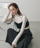 【センスオブプレイス/SENSE OF PLACE by URBAN RESEARCH】の『毛玉防止』メローハイネックトップ 人気、トレンドファッション・服の通販 founy(ファニー) ファッション Fashion レディースファッション Fashion for Women 2025年 2025 2025-2026秋冬・A/W Autumn/Winter 2025–26 AW25–26 冬 Winter / This Winter インナー Innerwear 人気 Popular, Best Seller A/W・秋冬 Autumn/Winter thumbnail アイボリー|ID: prp329100004754341 ipo3291000000034591239
