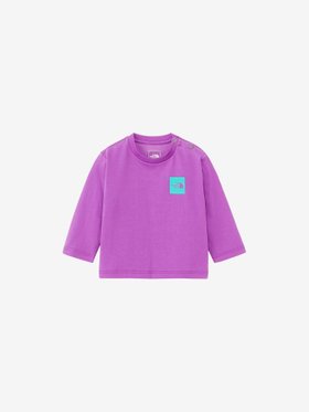 【ザ ノース フェイス/THE NORTH FACE / KIDS】 【公式】ロングスリーブスモールスクエアロゴティー(ベビー)人気、トレンドファッション・服の通販 founy(ファニー) ファッション Fashion キッズファッション Fashion for Kids スクエア Square, Square Shape ドット Polka Dot, Dot Pattern ベビー Baby, Babywear 長袖 Long Sleeve, Full Sleeve |ID:prp329100004754373