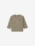 【ザ ノース フェイス/THE NORTH FACE / KIDS】の【公式】ロングスリーブスモールスクエアロゴティー(ベビー) 人気、トレンドファッション・服の通販 founy(ファニー) ファッション Fashion キッズファッション Fashion for Kids スクエア Square, Square Shape ドット Polka Dot, Dot Pattern ベビー Baby, Babywear 長袖 Long Sleeve, Full Sleeve thumbnail マッシュルーム|ID: prp329100004754373 ipo3291000000034389585