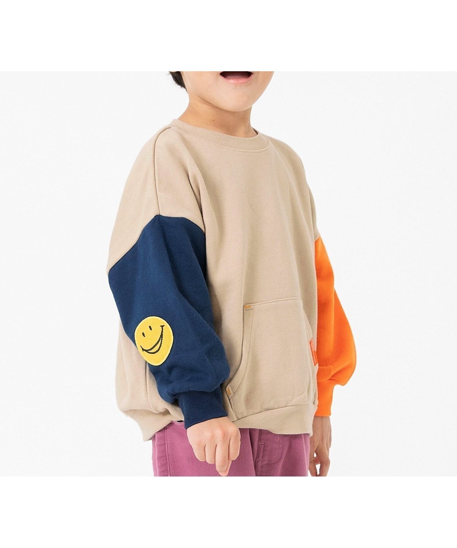 【エフオー オンラインストア/F.O.Online Store / KIDS】の【リンク】イロイロパッチトレーナー インテリア・キッズ・メンズ・レディースファッション・服の通販 founy(ファニー) ファッション Fashion キッズファッション Fashion for Kids トレーナー Sweatshirt, Trainer ベビー Baby, Babywear ポケット Pocket, Pocket Detail ワンポイント One Point, Statement Accent 人気 Popular, Best Seller A/W・秋冬 Autumn/Winter レインボー|ID: prp329100004754382 ipo3291000000034636309