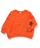 【エフオー オンラインストア/F.O.Online Store / KIDS】の【リンク】イロイロパッチトレーナー オレンジ|ID: prp329100004754382 ipo3291000000034636313