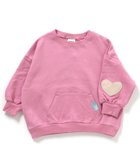 【エフオー オンラインストア/F.O.Online Store / KIDS】の【リンク】イロイロパッチトレーナー ピンク|ID: prp329100004754382 ipo3291000000034636317