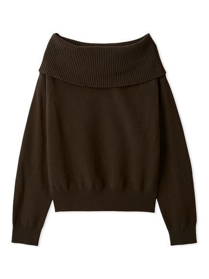 【ミラオーウェン/Mila Owen】のピュアウールルーズ2wayオフショルニット インテリア・キッズ・メンズ・レディースファッション・服の通販 founy(ファニー) 　ファッション　Fashion　レディースファッション　Fashion for Women　トップス・カットソー　Cut & Sew Tops　ニット　Knit Tops & Sweaters　エレガント 上品　Elegant　スマート　Smart, Elegant　メランジ　Melange, Mixed Yarn　ルーズ　Loose, Oversized　BRW[058]|ID: prp329100004754401 ipo3291000000034389855