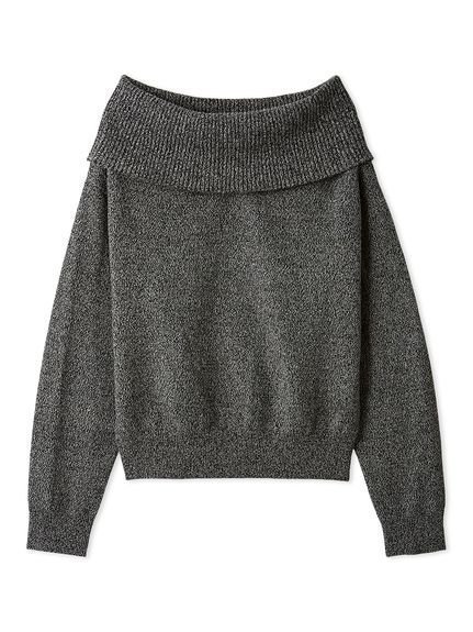 【ミラオーウェン/Mila Owen】のピュアウールルーズ2wayオフショルニット インテリア・キッズ・メンズ・レディースファッション・服の通販 founy(ファニー) 　ファッション　Fashion　レディースファッション　Fashion for Women　トップス・カットソー　Cut & Sew Tops　ニット　Knit Tops & Sweaters　エレガント 上品　Elegant　スマート　Smart, Elegant　メランジ　Melange, Mixed Yarn　ルーズ　Loose, Oversized　MIX[930]|ID: prp329100004754401 ipo3291000000034389857