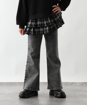 【グローバルワーク/GLOBAL WORK / KIDS】のあったかスゴラクフレアパンツ/キッズ/581333 人気、トレンドファッション・服の通販 founy(ファニー) ファッション Fashion キッズファッション Fashion for Kids ボトムス Bottoms ストレッチ Stretch, Stretchy Fabric フレア Flare, Flared |ID:prp329100004754404
