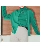 【アンタイトル/UNTITLED】のウール クルーネックニットカーディガン グリーン|ID: prp329100004754437 ipo3291000000034390092