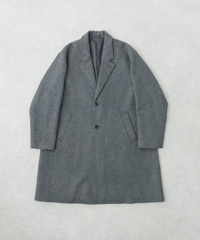 【アーバンリサーチ/URBAN RESEARCH / MEN】のWOOL OVER CHESTER COAT インテリア・キッズ・メンズ・レディースファッション・服の通販 founy(ファニー) https://founy.com/ ファッション Fashion メンズファッション Fashion for Men アウター Men's Coats Outerwear クラシック Classic, Timeless Style 軽量 Lightweight, Ultra Light ショルダー Shoulder, Shoulder Strap チェスターコート Chester Coat, Long Coat ドレープ Drape, Draping Fabric ドロップ Drop Shoulder, Dropped Style ミックス Mix, Mixed Style モダン Modern, Contemporary 冬 Winter / This Winter A/W・秋冬 Autumn/Winter エレガント 上品 Elegant 2025年 2025 2025-2026秋冬・A/W Autumn/Winter 2025–26 AW25–26 |ID: prp329100004754451 ipo3291000000035095555