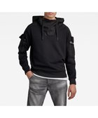 【ジースターロウ/G-STAR RAW / MEN】の【公式ショップ】MIXED WOVEN CARGO HOODED SWEAT/異素材ミックスパーカー 人気、トレンドファッション・服の通販 founy(ファニー) ファッション Fashion メンズファッション Fashion for Men アンダー Underwear Essentials エレガント 上品 Elegant ヴィンテージ Vintage Style カッティング Cutting Detail コレクション Collection, Seasonal Line 今季 This Season, Current Season シンプル Simple, Minimal ジーンズ Jeans, Denim Pants スリム Slim, Slim Fit 定番 Standard, Basic Item バランス Balance, Style Balance パーカー Hoodie, Parka ポケット Pocket, Pocket Detail ミックス Mix, Mixed Style ミリタリー Military, Army Style モダン Modern, Contemporary ワーク Workwear, Utility Style thumbnail Dark Black|ID: prp329100004754555 ipo3291000000034390948