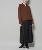 【ナノ ユニバース/nano universe】のワイドプリーツロングスカート 人気、トレンドファッション・服の通販 founy(ファニー) ファッション Fashion レディースファッション Fashion for Women スカート Skirts ロングスカート Long Skirts / Maxi & Midi Skirts ウォッシャブル Machine Washable ダウン Down, Puffer ファブリック Fabric, Textile プリーツ Pleats, Pleated ベーシック Basic, Essential リブニット Rib Knit, Ribbed Knit アウトレット Outlet / Clearance 2025年 2025 2025-2026秋冬・A/W Autumn/Winter 2025–26 AW25–26 thumbnail ブラック|ID: prp329100004754574 ipo3291000000034391060