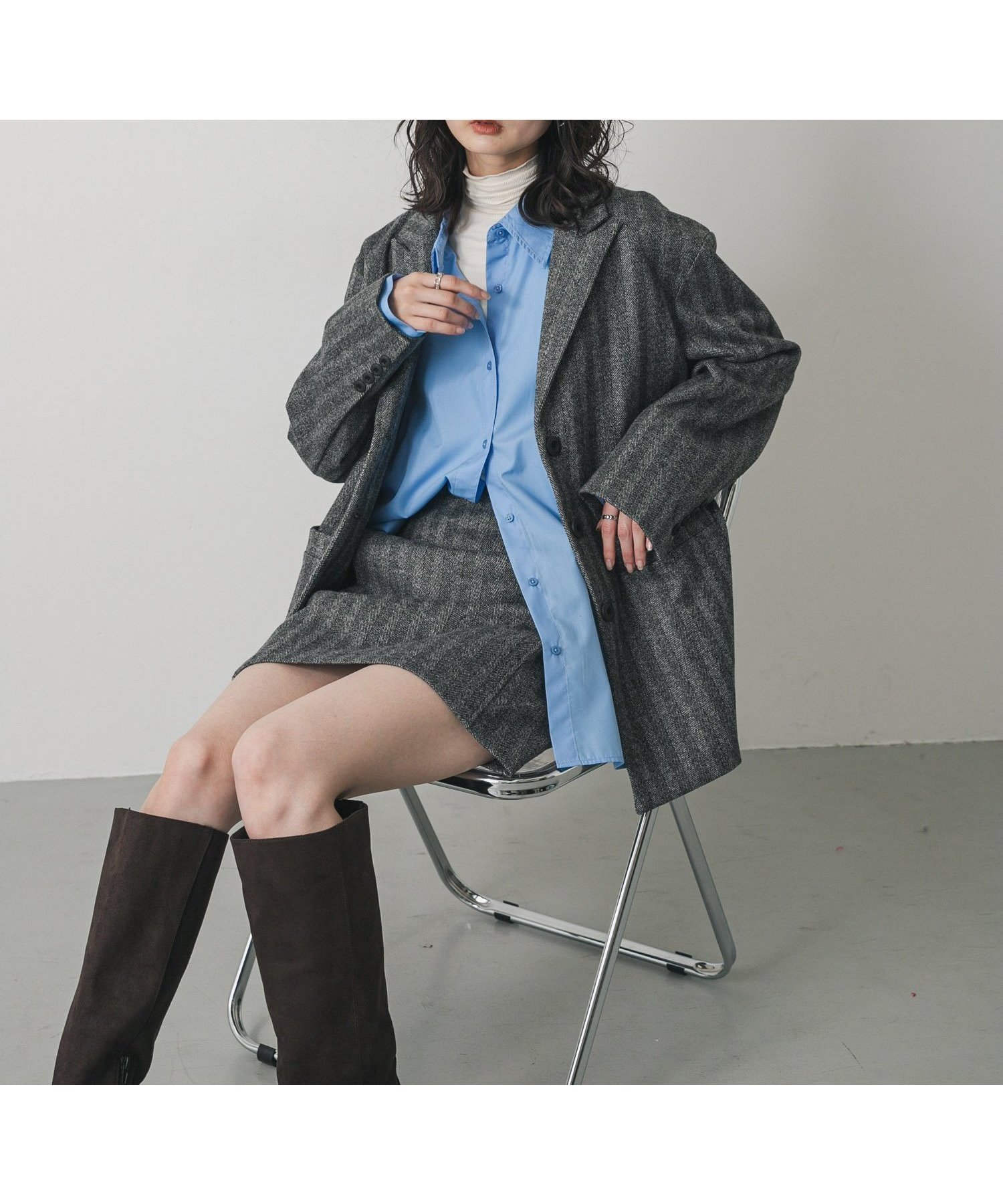 【センスオブプレイス/SENSE OF PLACE by URBAN RESEARCH】のジャージーメルトンミニスカート インテリア・キッズ・メンズ・レディースファッション・服の通販 founy(ファニー)  ファッション Fashion レディースファッション Fashion for Women スカート Skirts ミニスカート Mini Skirts 2025年 2025 2025-2026秋冬・A/W Autumn/Winter 2025–26 AW25–26 冬 Winter / This Winter おすすめ Recommended / Our Picks カットソー Cut and Sewn Top シンプル Simple, Minimal セットアップ Set-Up, Coordinated Outfit トレンド Trend, Trending Now ミニスカート Mini Skirt, Short Skirt ロング Long, Long-Length エレガント 上品 Elegant 人気 Popular, Best Seller A/W・秋冬 Autumn/Winter ブラック系その他|ID: prp329100004754581 ipo3291000000034391089