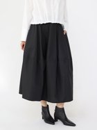 【ラシュッド/LASUD】のタフタコクーンスカート 人気、トレンドファッション・服の通販 founy(ファニー) ファッション Fashion レディースファッション Fashion for Women スカート Skirts おすすめ Recommended / Our Picks コクーン Cocoon, Cocoon Silhouette コンパクト Compact, Small Size タフタ Taffeta, Structured Fabric フィット Fit, Slim Fit フォルム Silhouette, Form フレア Flare, Flared エレガント 上品 Elegant thumbnail ブラック|ID: prp329100004754602 ipo3291000000034587373