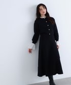 【ナチュラル ビューティー ベーシック/NATURAL BEAUTY BASIC】のダブルフェイスニットセットアップ ネイビー|ID: prp329100004754620 ipo3291000000034507625