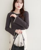 【ナチュラルクチュール/natural couture】のフレア袖配色リブニット 人気、トレンドファッション・服の通販 founy(ファニー) ファッション Fashion レディースファッション Fashion for Women トップス・カットソー Cut & Sew Tops ニット Knit Tops & Sweaters インナー Innerwear 今季 This Season, Current Season サロペット Overalls, Salopette シンプル Simple, Minimal ジャケット Jacket, Outerwear スリーブ Sleeve, Long Sleeve / Short Sleeve トレンド Trend, Trending Now フィット Fit, Slim Fit フレア Flare, Flared ボーダー Border, Stripe リブニット Rib Knit, Ribbed Knit 再入荷 Restock / Back in Stock おすすめ Recommended / Our Picks 2025年 2025 2025-2026秋冬・A/W Autumn/Winter 2025–26 AW25–26 thumbnail チャコールグレー|ID: prp329100004754635 ipo3291000000034503449