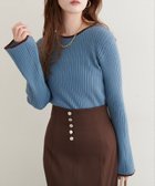 【ナチュラルクチュール/natural couture】のフレア袖配色リブニット 人気、トレンドファッション・服の通販 founy(ファニー) ファッション Fashion レディースファッション Fashion for Women トップス・カットソー Cut & Sew Tops ニット Knit Tops & Sweaters インナー Innerwear 今季 This Season, Current Season サロペット Overalls, Salopette シンプル Simple, Minimal ジャケット Jacket, Outerwear スリーブ Sleeve, Long Sleeve / Short Sleeve トレンド Trend, Trending Now フィット Fit, Slim Fit フレア Flare, Flared ボーダー Border, Stripe リブニット Rib Knit, Ribbed Knit 再入荷 Restock / Back in Stock おすすめ Recommended / Our Picks 2025年 2025 2025-2026秋冬・A/W Autumn/Winter 2025–26 AW25–26 thumbnail ブルー|ID: prp329100004754635 ipo3291000000034503450