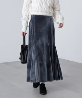 【フリーズマート/FREE'S MART】のベロアマーメイドスカート 人気、トレンドファッション・服の通販 founy(ファニー) ファッション Fashion レディースファッション Fashion for Women スカート Skirts コンパクト Compact, Small Size スウェット / スエット Sweatshirt, Sweatwear トレンド Trend, Trending Now フレア Flare, Flared マーメイド Mermaid, Fishtail Silhouette エレガント 上品 Elegant 今季 This Season, Current Season |ID:prp329100004754679