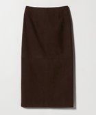 【ユナイテッドアローズ/UNITED ARROWS】のスエードライク タイトスカート -ウォッシャブル- DK.BROWN|ID: prp329100004754729 ipo3291000000034568584