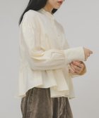 【ケービーエフ/KBF / URBAN RESEARCH】のアシンメトリースイッチングブラウス 人気、トレンドファッション・服の通販 founy(ファニー) ファッション Fashion レディースファッション Fashion for Women トップス・カットソー Cut & Sew Tops シャツ・ブラウス・オフィスカジュアル Elegant Blouses & Button-Ups 2025年 2025 2025-2026秋冬・A/W Autumn/Winter 2025–26 AW25–26 冬 Winter / This Winter フェミニン Feminine, Girly フォルム Silhouette, Form A/W・秋冬 Autumn/Winter thumbnail アイボリー|ID: prp329100004754754 ipo3291000000034662078