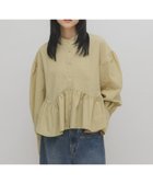 【ケービーエフ/KBF / URBAN RESEARCH】のアシンメトリースイッチングブラウス 人気、トレンドファッション・服の通販 founy(ファニー) ファッション Fashion レディースファッション Fashion for Women トップス・カットソー Cut & Sew Tops シャツ・ブラウス・オフィスカジュアル Elegant Blouses & Button-Ups 2025年 2025 2025-2026秋冬・A/W Autumn/Winter 2025–26 AW25–26 冬 Winter / This Winter フェミニン Feminine, Girly フォルム Silhouette, Form A/W・秋冬 Autumn/Winter thumbnail イエロー系その他|ID: prp329100004754754 ipo3291000000034662079