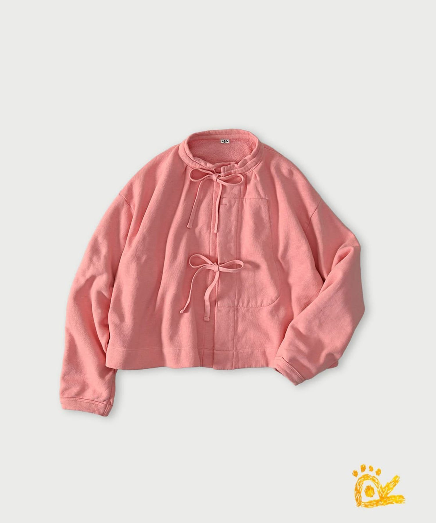 【フォーティファイブ アール/45R】の【WEB限定】ONEONE いろいろ裏毛のボレロ インテリア・キッズ・メンズ・レディースファッション・服の通販 founy(ファニー) 　ファッション　Fashion　レディースファッション　Fashion for Women　アウター　Coat / Outerwear Collection　ボレロ・ショート丈ジャケット / ドレス羽織りに　Boleros & Short Jackets　スモック　Smock, Smock Dress　プリーツ　Pleats, Pleated　ボレロ　Bolero, Short Cardigan　ポケット　Pocket, Pocket Detail　ワンポイント　One Point, Statement Accent　うすピンク|ID: prp329100004754785 ipo3291000000034905481