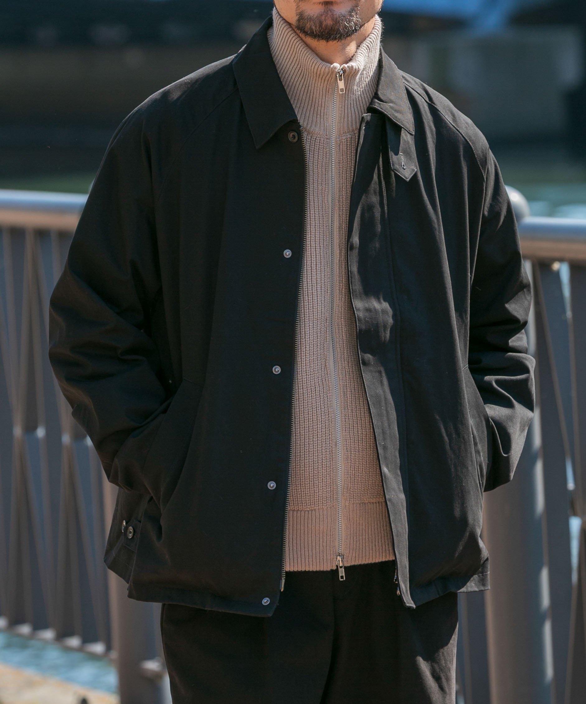 【アーバンリサーチ ロッソ/URBAN RESEARCH ROSSO / MEN】の『XLサイズあり』ピーチツイルショートブルゾン インテリア・キッズ・メンズ・レディースファッション・服の通販 founy(ファニー) ファッション Fashion メンズファッション Fashion for Men インナー Innerwear ヴィンテージ Vintage Style ショート Short, Short Length シンプル Simple, Minimal ジャケット Jacket, Outerwear スタイリッシュ Stylish, Fashionable スタンド Stand Collar, Upright Stand ストレッチ Stretch, Stretchy Fabric スラックス Slacks, Dress Pants タートルネック Turtleneck, High Neck デニム Denim, Jeans Material 人気 Popular, Best Seller ブルゾン Blouson, Bomber Jacket モダン Modern, Contemporary ロング Long, Long-Length A/W・秋冬 Autumn/Winter 冬 Winter / This Winter エレガント 上品 Elegant 2025年 2025 2025-2026秋冬・A/W Autumn/Winter 2025–26 AW25–26 BLACK|ID: prp329100004754798 ipo3291000000034503486